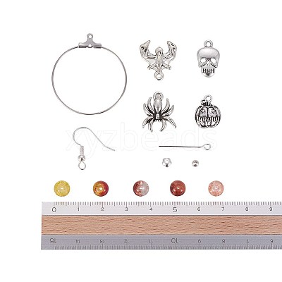 DIY Halloween Style Earring Making DIY-X0098-97-1