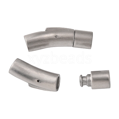Tarnish Resistant 304 Stainless Steel Bayonet Clasps X-STAS-F131-22P-1