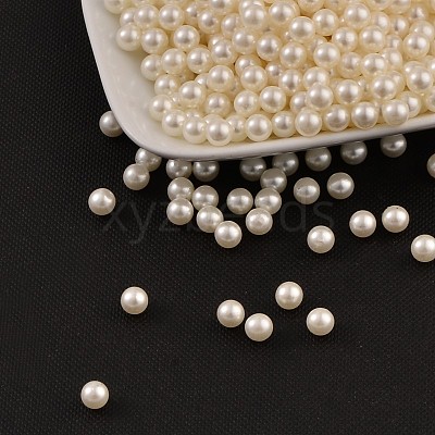 Imitation Pearl Acrylic Beads OACR-S011-4mm-Z24-1