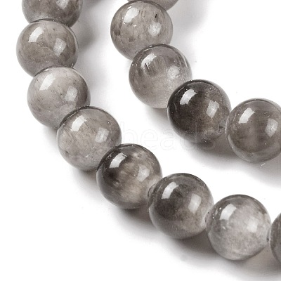 Natural Selenite Beads Strands G-C142-01B-1