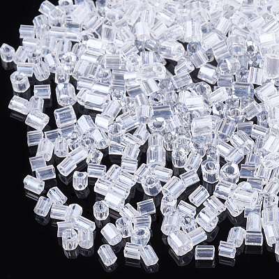 Two Cut Glass Seed Beads SEED-S018-11B-1