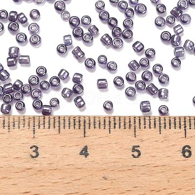 Transparent Colours Glass Seed Beads SEED-H004-01C-1