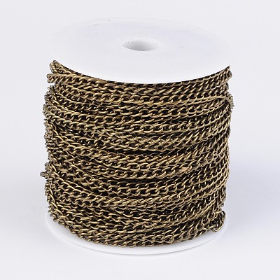 Iron Twisted Chains Curb Chains CHS007Y-01-AB-NF-1