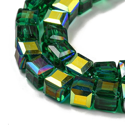 Electroplate Glass Beads Strands EGLA-M031-01A-HR06-1