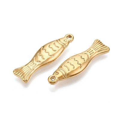 304 Stainless Steel Pendants STAS-N107-16G-1