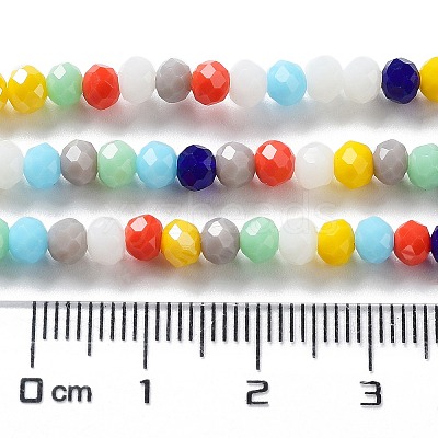 Glass Beads Strands EGLA-A034-M4mm-33-1