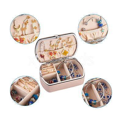 PU Leather Jewelry Storage Box LBOX-TAC0001-01C-1