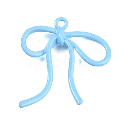 Baking Paint Alloy Pendants FIND-G080-02D-1
