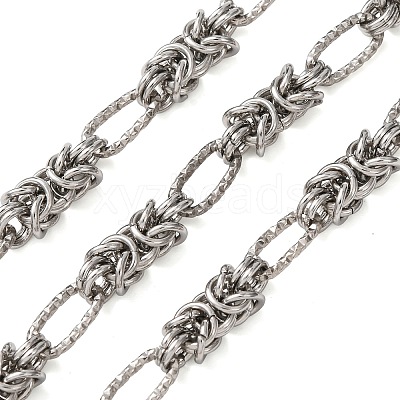 304 Stainless Steel Knot Link Chains CHS-A021-06A-P-1
