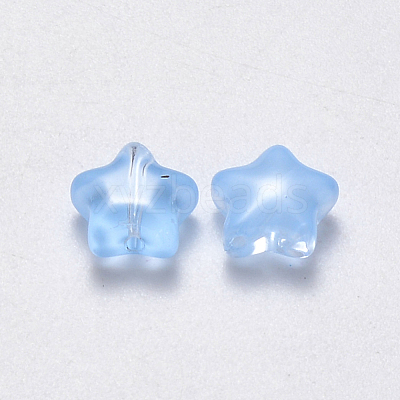 Transparent Glass Beads GLAA-R211-04-A02-1