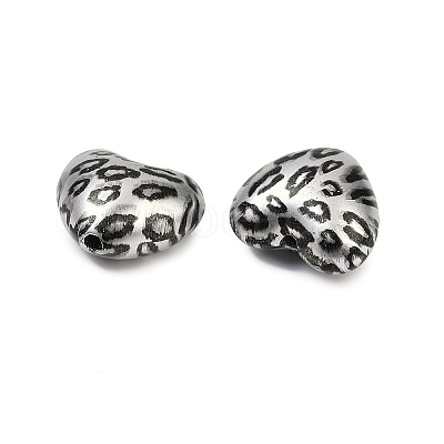 Printed Acrylic Beads PACR-P005-02A-1