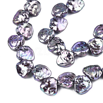 ABS Plastic Imitation Pearl Beads Strands KY-N015-01A-1