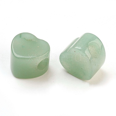Natural Green Aventurine European Beads G-F580-C04-1