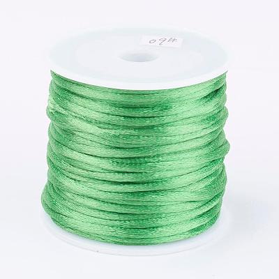 Nylon Satin Rattail Cords NWIR-L006-1.5mm-M-1
