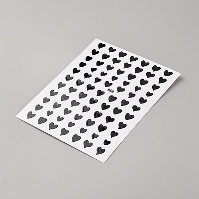 8 Sheets Plastic Self Adhesive Nail Art Stickers Decals AJEW-WH20073-027-1
