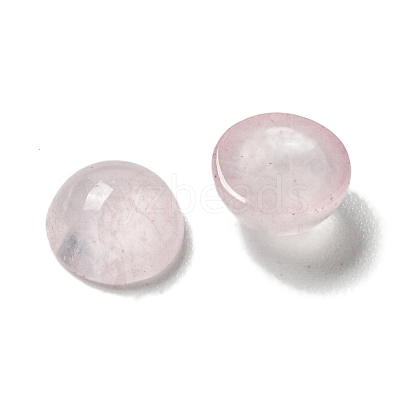 Natural Rose Quartz Cabochons G-Q173-01B-09-1