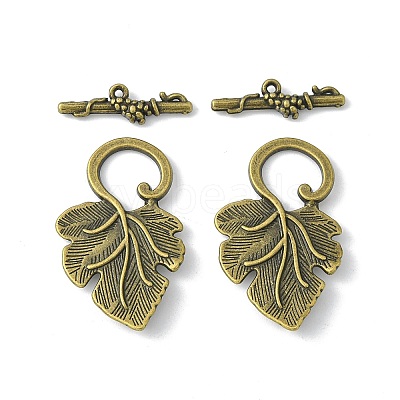 Alloy Toggle Clasps LS-PALLOY-A20005-AB-FF-1