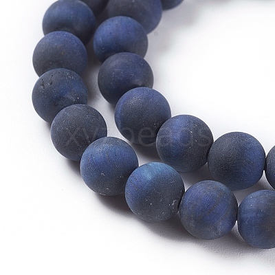 Natural Tiger Eye Beads Strands G-F616-01A-6mm-1