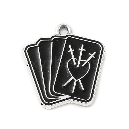 Alloy Enamel Pendants ENAM-I053-D03-1