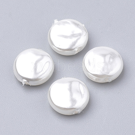 Eco-Friendly Plastic Imitation Pearl Beads MACR-T013-20-1