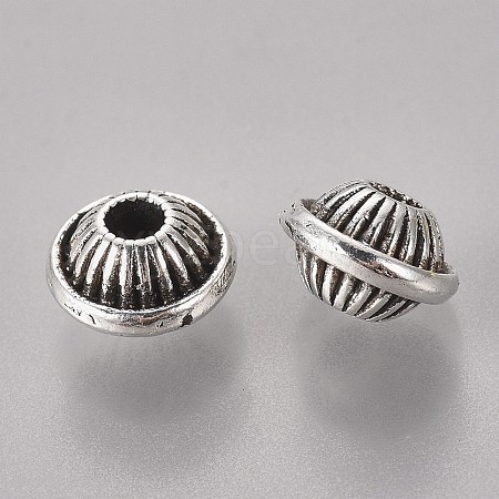 Tibetan Style Alloy Spacer Beads LF8340Y-NF-1