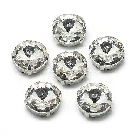 Sew on Rhinestone RGLA-T038-8mm-01-1