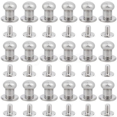 50Pcs Alloy Round Head Knobs for Small Jewelry Box Making DIY-GF0012-49P-1