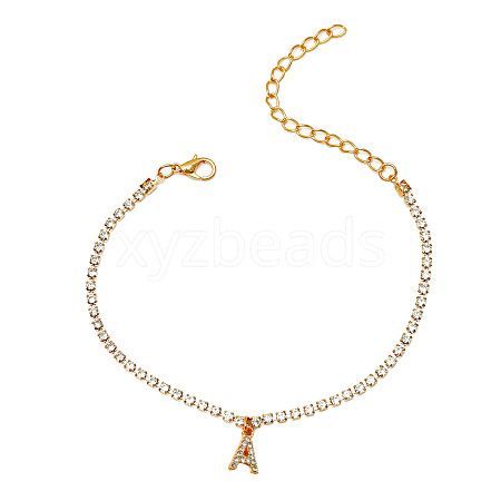 Fashionable and Creative Rhinestone Anklet Bracelets DA6716-1-1