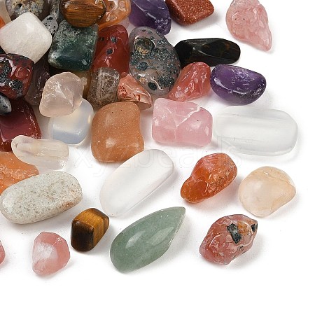 Natural Mixed Gemstone Beads G-U032-C02-1
