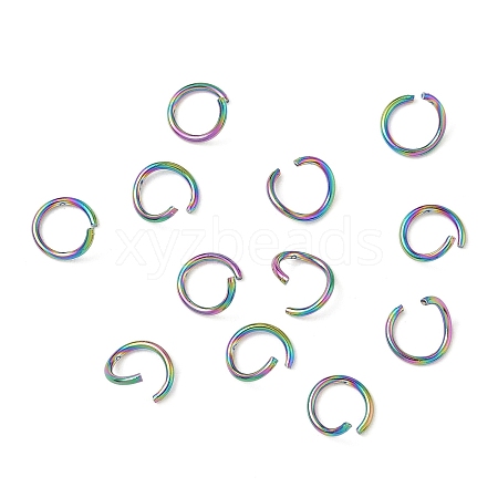 304 Stainless Steel Open Jump Rings STAS-Z150-01D-RC-1