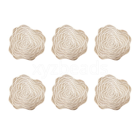 Hollow Rose PVC Hot Pads Holders X1-BT-TAC0001-03B-1