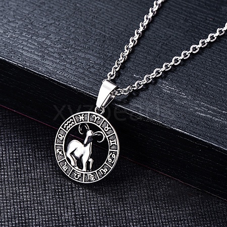 Non-Tarnish Stainless Steel Pendants PW-WG33219-03-1